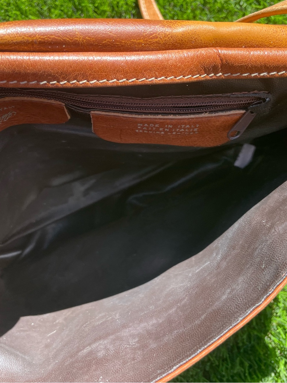 Leather bag - Picture 4 of 5